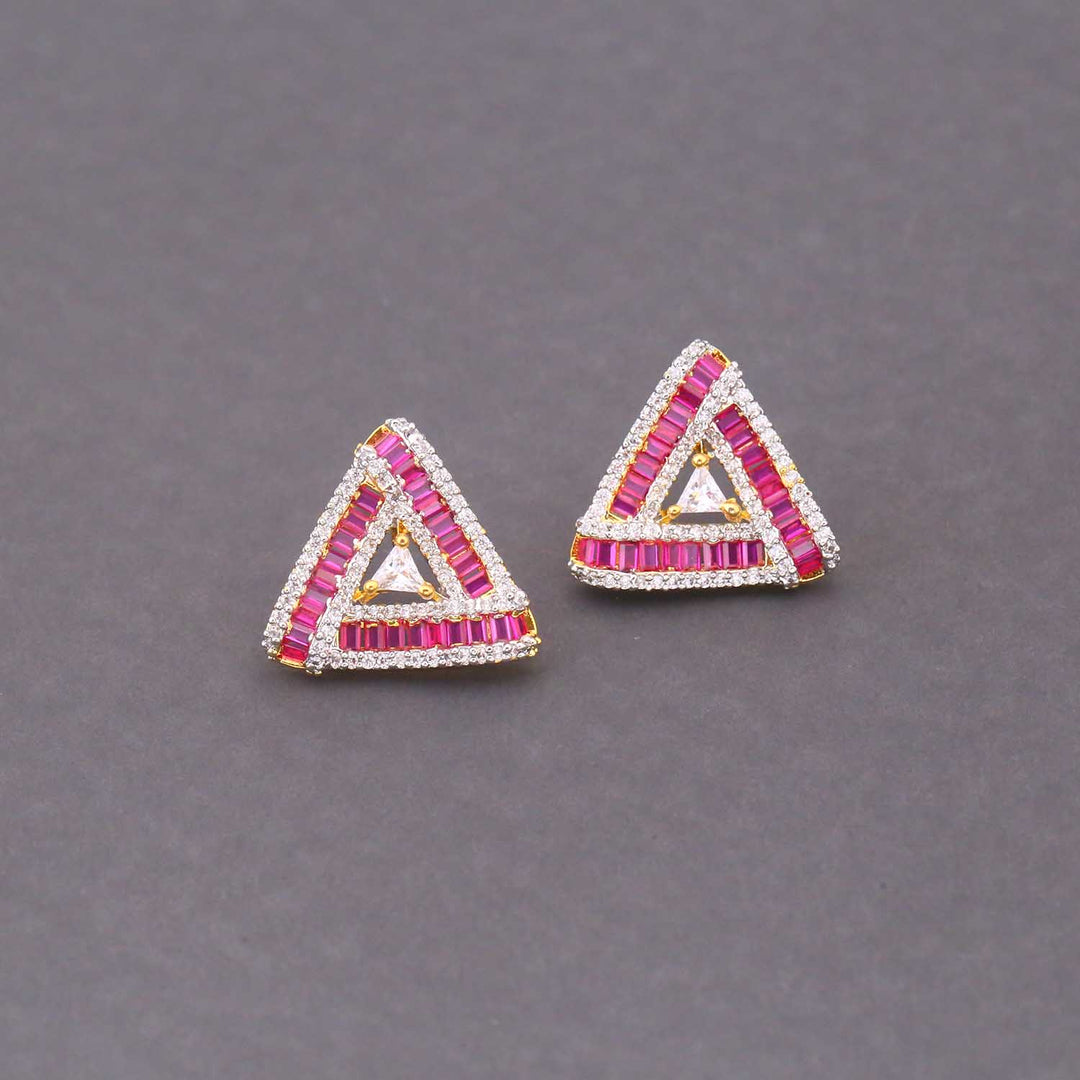 Rani Sienna Zirconia Studs