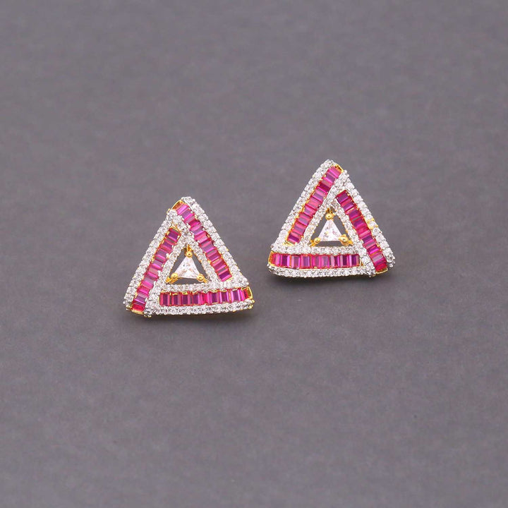 Rani Sienna Zirconia Studs