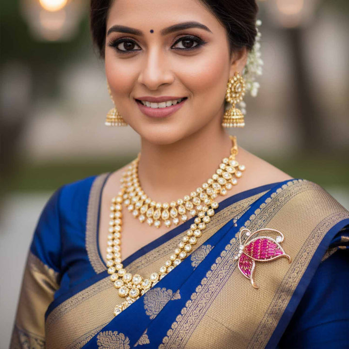 Rani Sparkle Wing Brooch