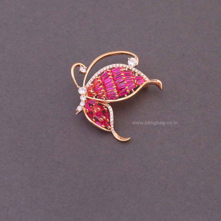 Rani Sparkle Wing Brooch