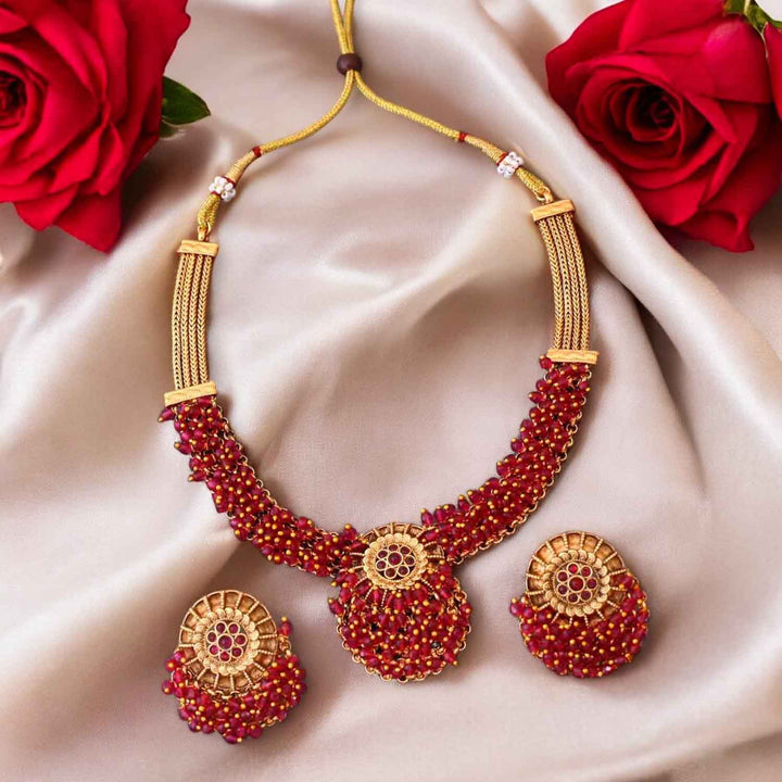 Rani Tanuna Antique Jewellery Set- New Arrival