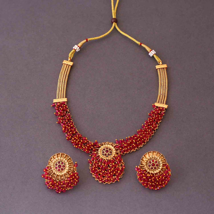 Rani Tanuna Antique Jewellery Set- New Arrival