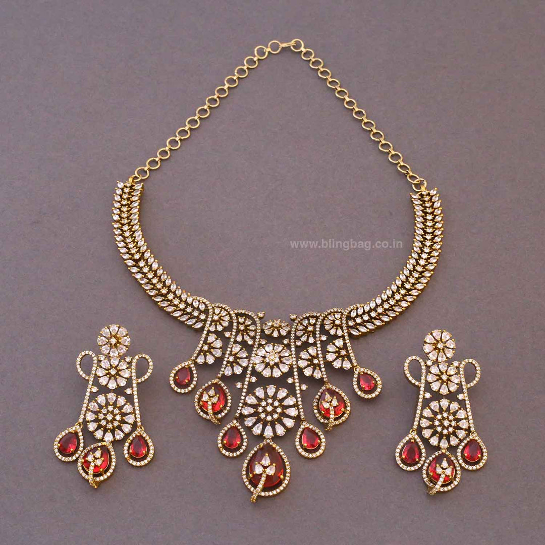 Rani Tasneem Hasli Victorian Jewellery Set- New Arrivals