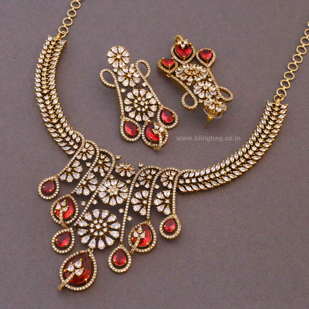 Rani Tasneem Hasli Victorian Jewellery Set- New Arrivals