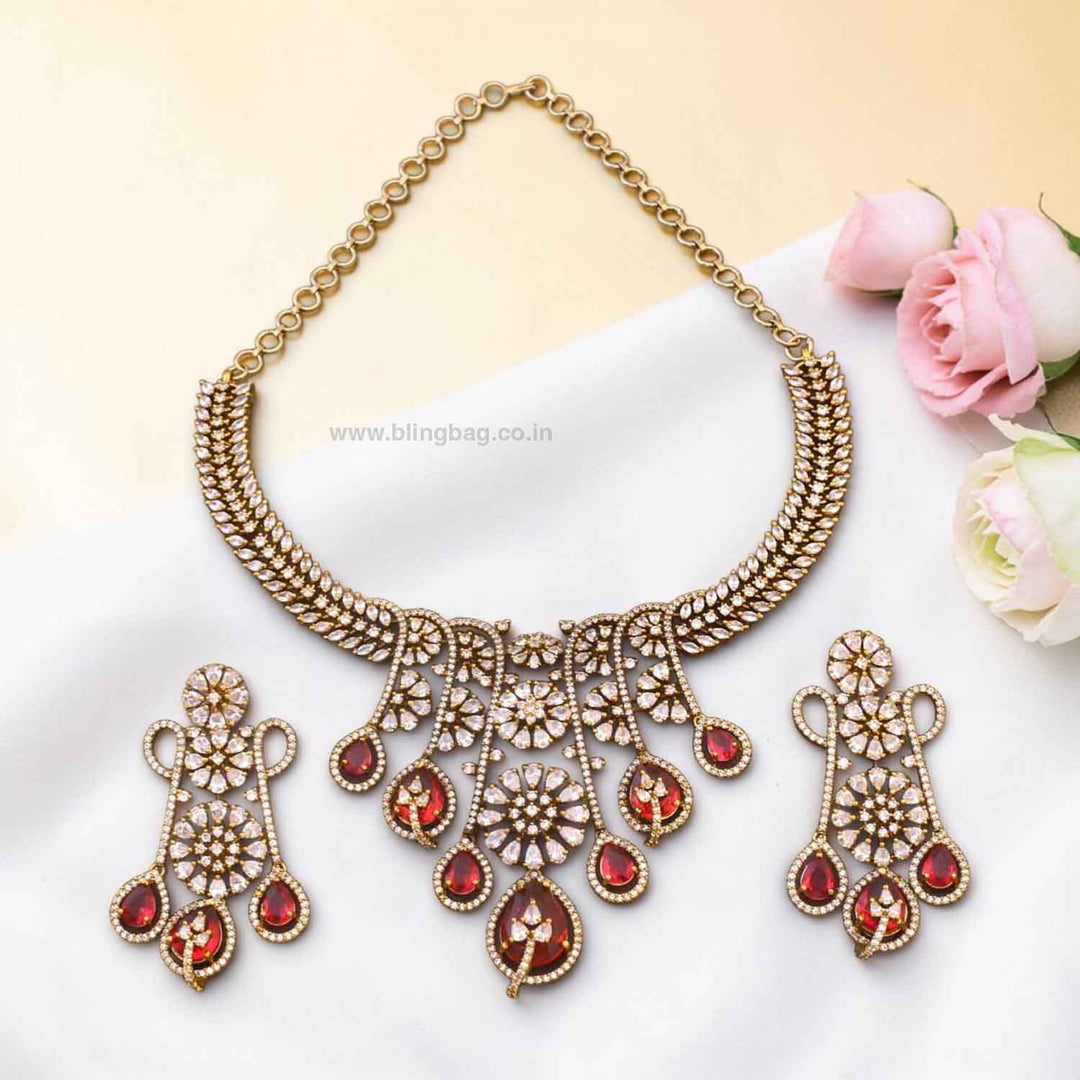 Rani Tasneem Hasli Victorian Jewellery Set- New Arrivals