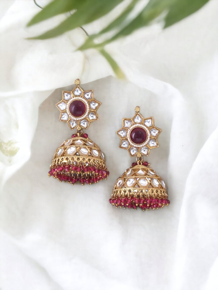 Rani Visha Ethnic Jhumkis