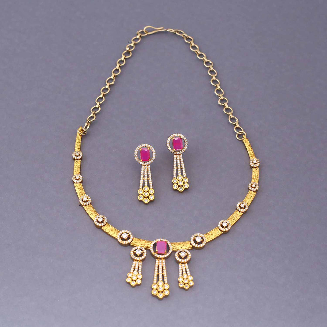 Rani Vyshra Antique Jewellery Set - New Arrival