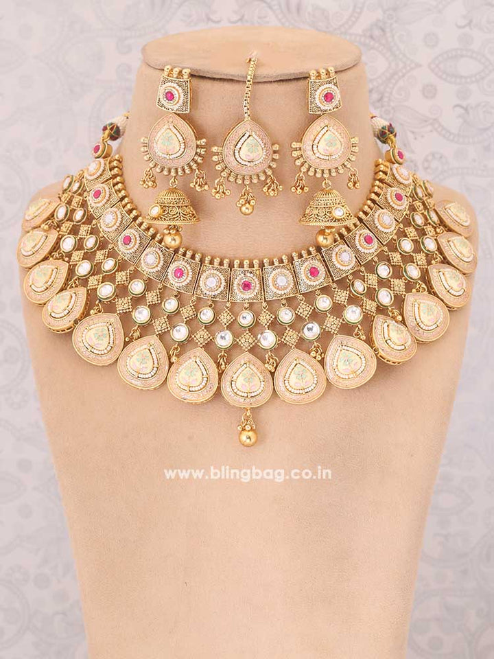 Rani Yogeeta Rajwadi Bridal Set