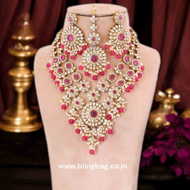 Rani Yunita Kundan Jewellery Set