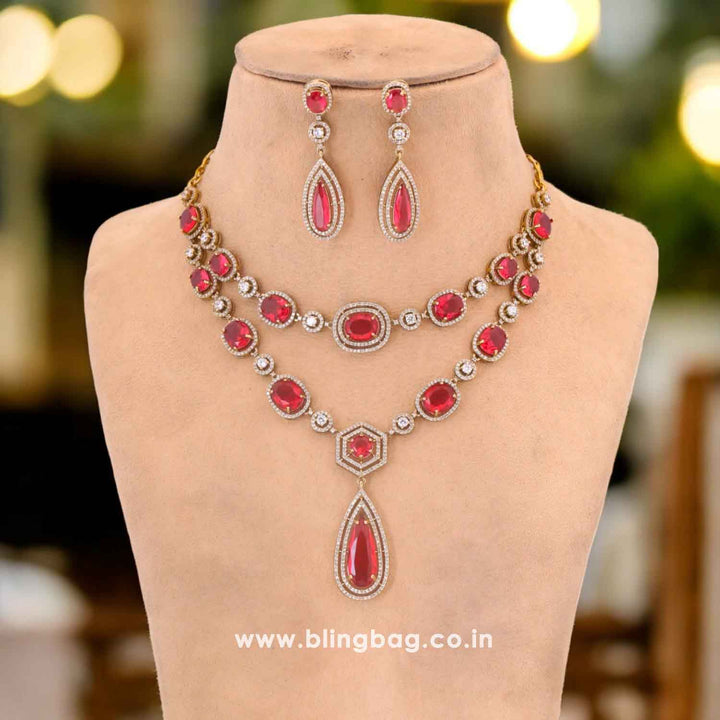 Rani Zafira Victorian Jewellery Set-New Arrival