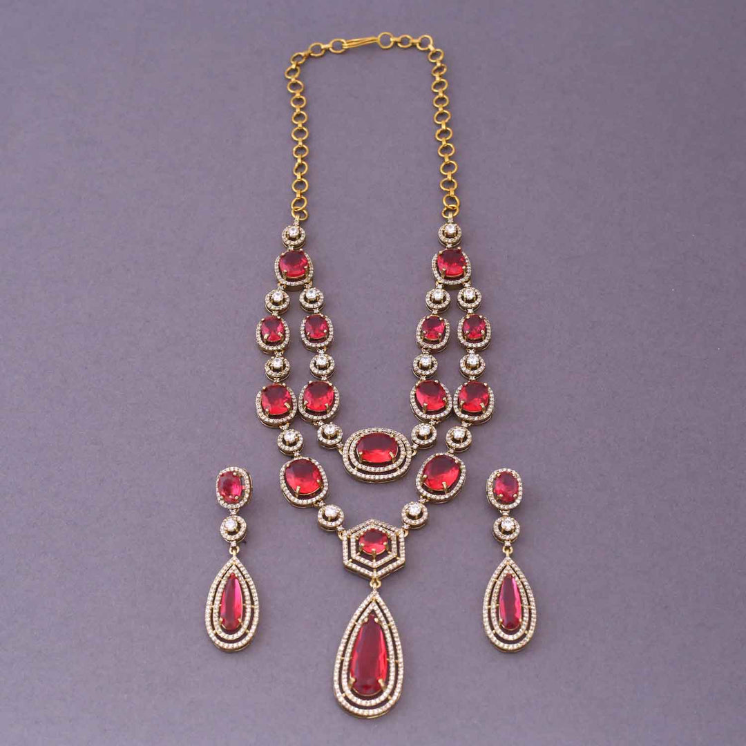 Rani Zafira Victorian Jewellery Set-New Arrival