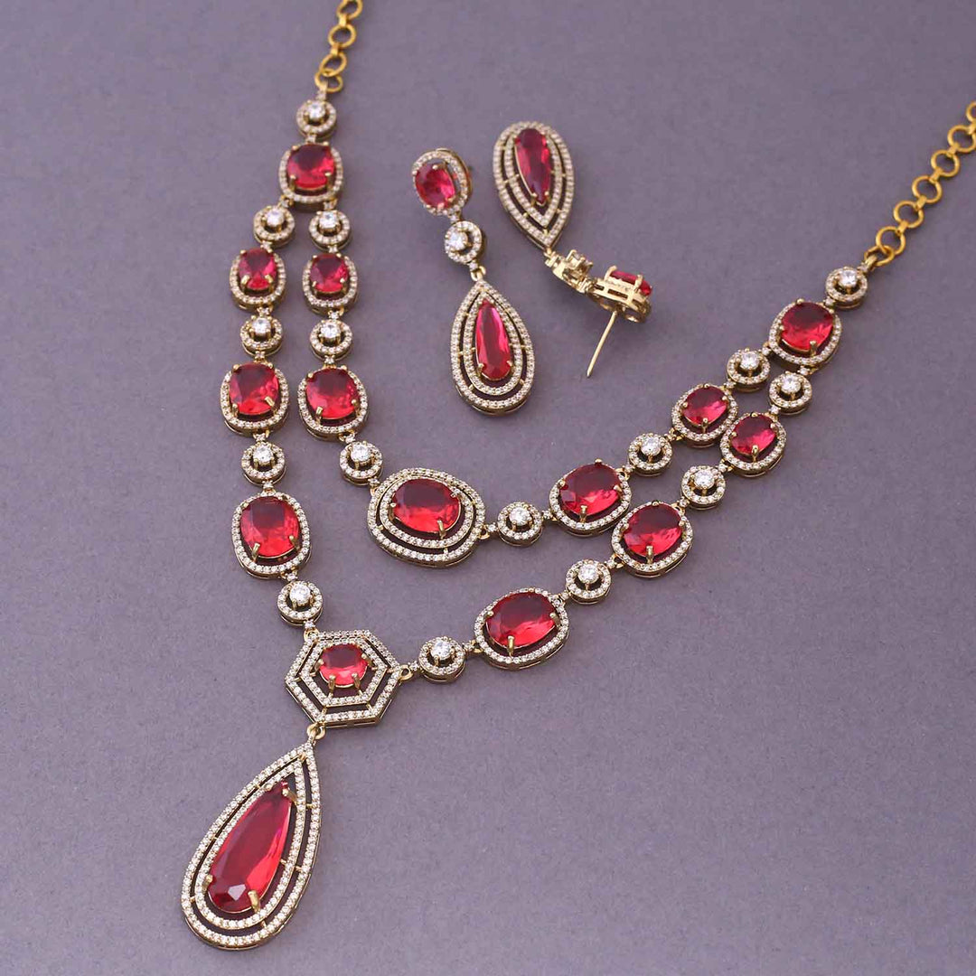 Rani Zafira Victorian Jewellery Set-New Arrival