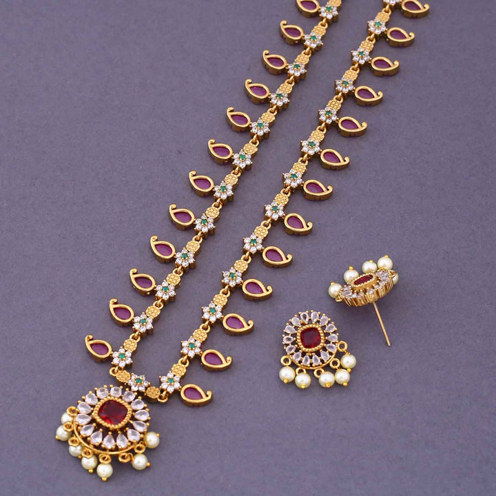 Rani Zarina Antique Jewellery Set - New Arrival