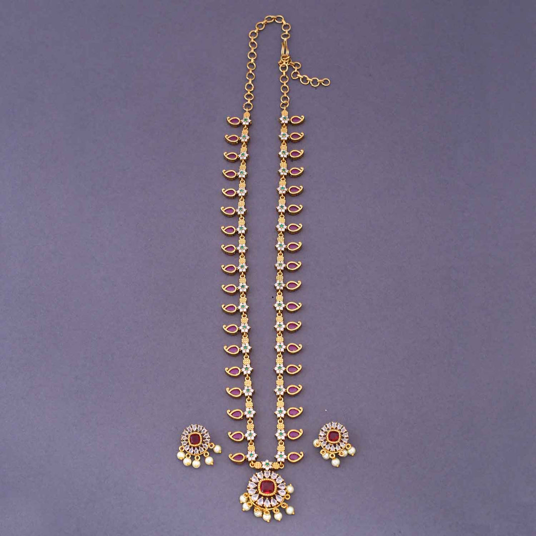 Rani Zarina Antique Jewellery Set - New Arrival