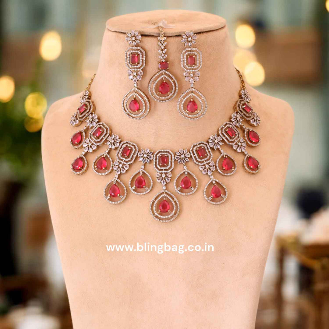 Rani Zella Victorian Jewellery Set- New Arrival