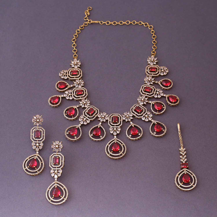 Rani Zella Victorian Jewellery Set- New Arrival