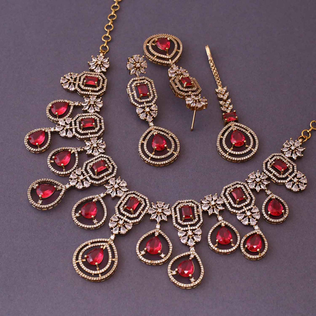Rani Zella Victorian Jewellery Set- New Arrival