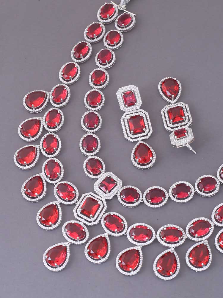 Rani Zibiah Zirconia Jewellery Set