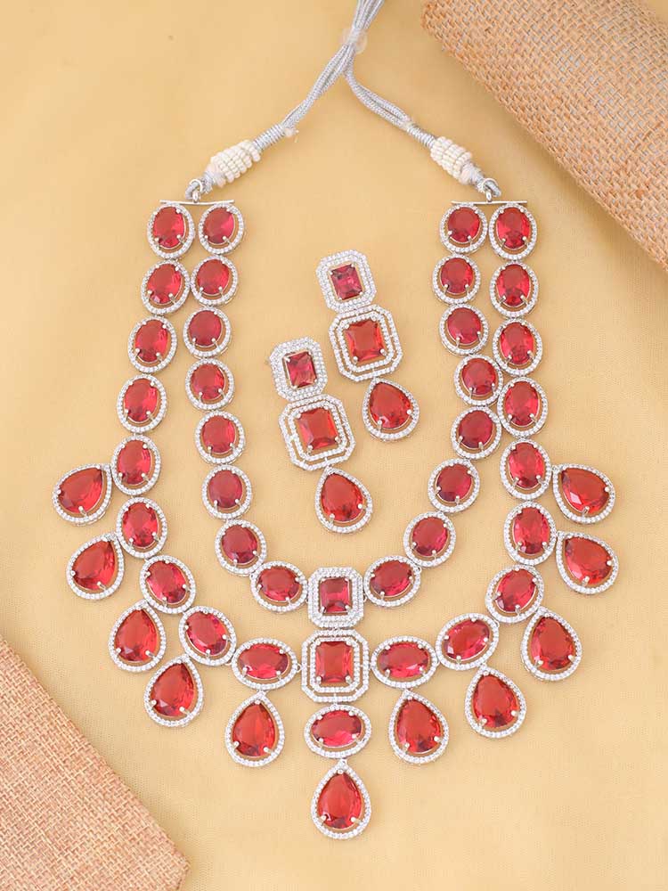 Rani Zibiah Zirconia Jewellery Set