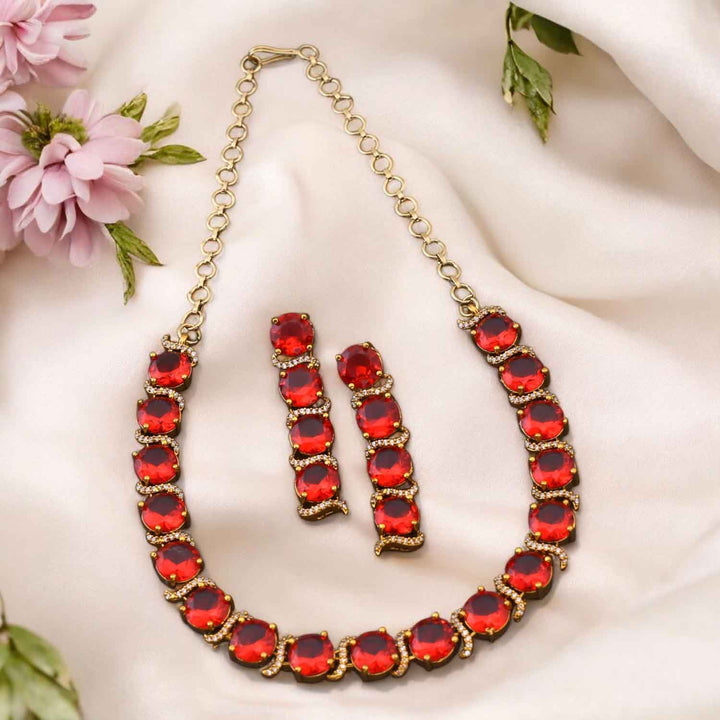 Rani Zilpa Victorian Jewellery Set - New Arrival