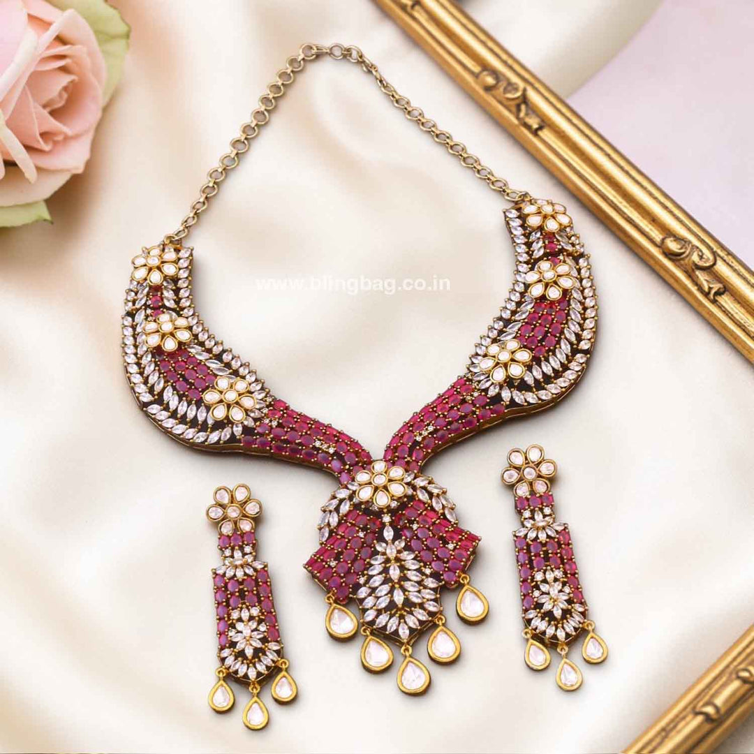 Rani lmiaa Hasli Victorian Jewellery Set