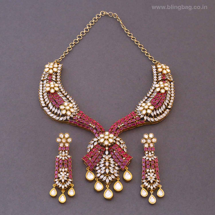 Rani lmiaa Hasli Victorian Jewellery Set