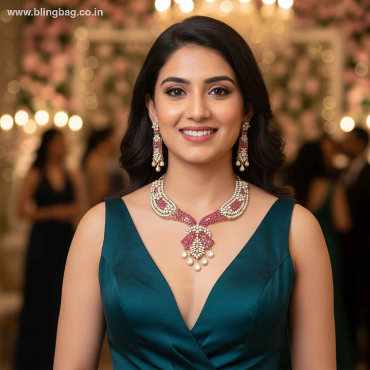 Rani lmiaa Hasli Victorian Jewellery Set