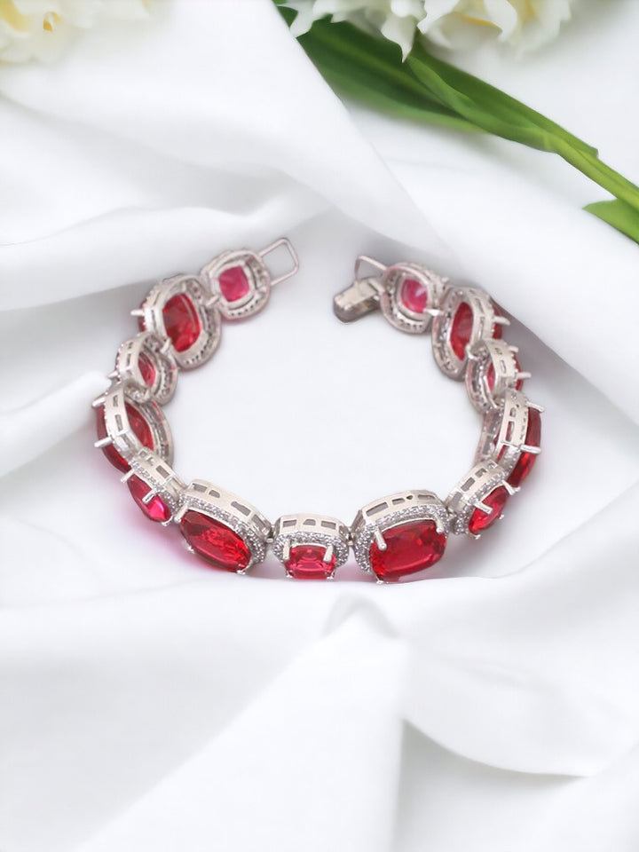 Red Banny Zirconia Bracelet