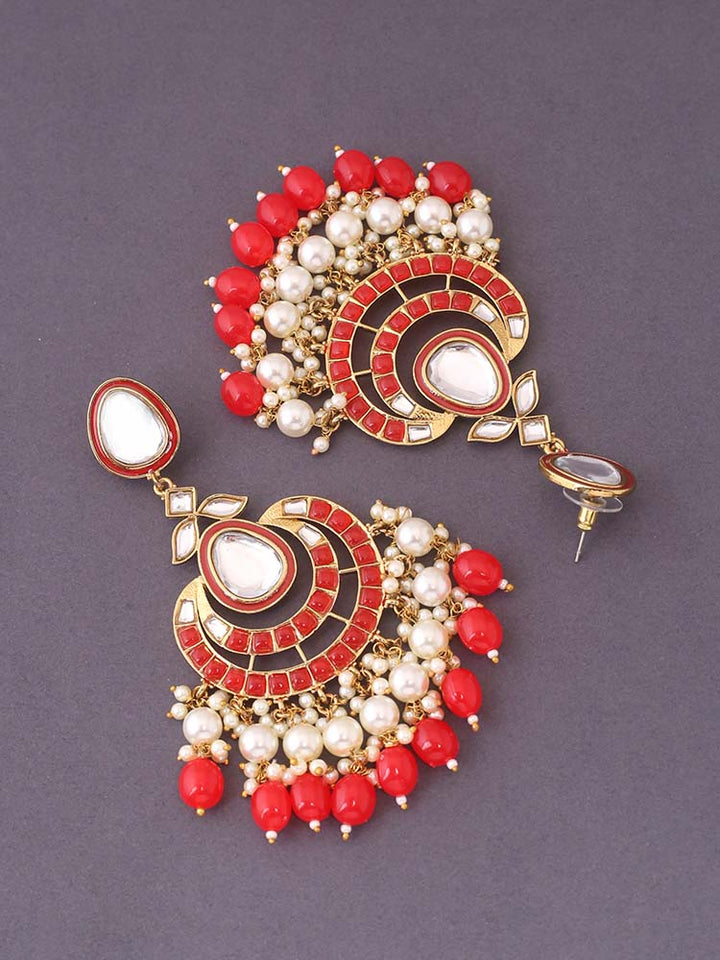 Red Upasana Chandbalis - EOSS