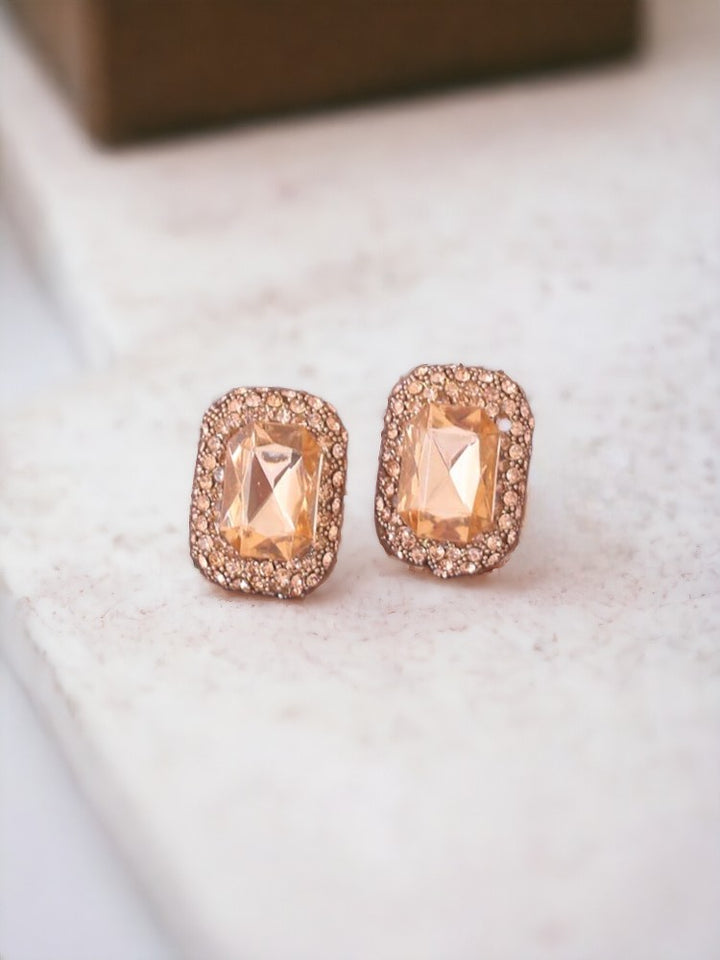 Rose Gold Aase Studs