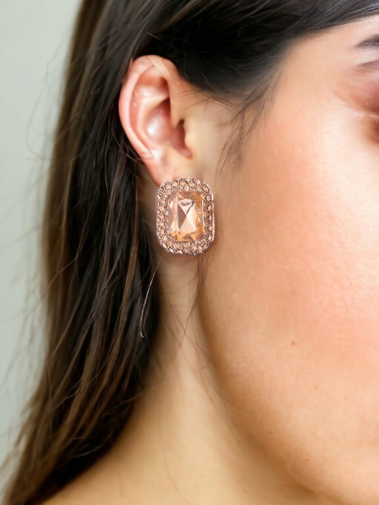 Rose Gold Aase Studs