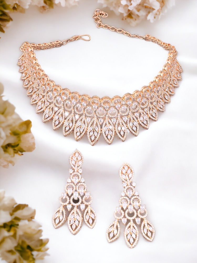 Rose Gold Arabella Jewellery Set