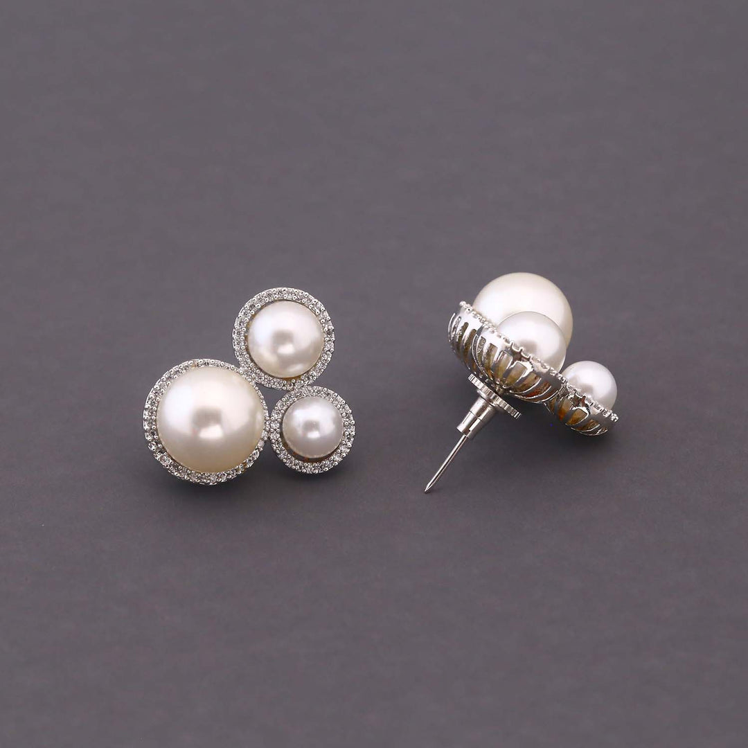 Silver Ariely Studs