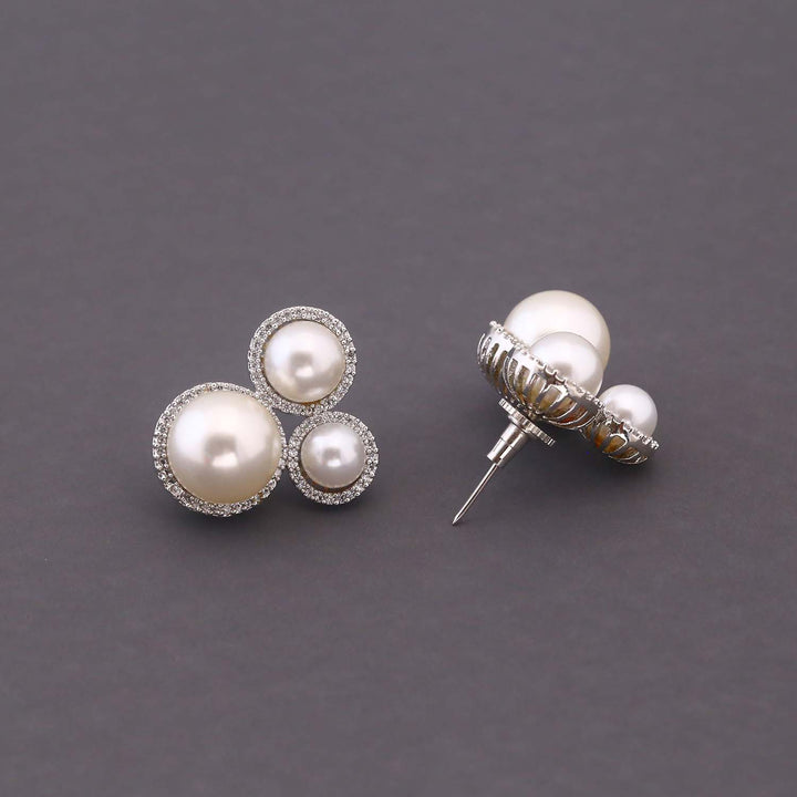 Silver Ariely Studs