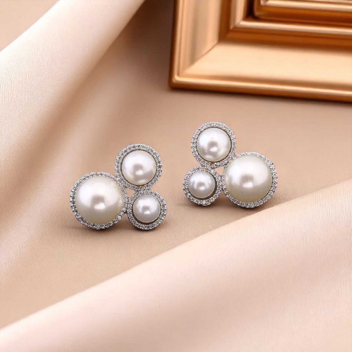 Silver Ariely Studs