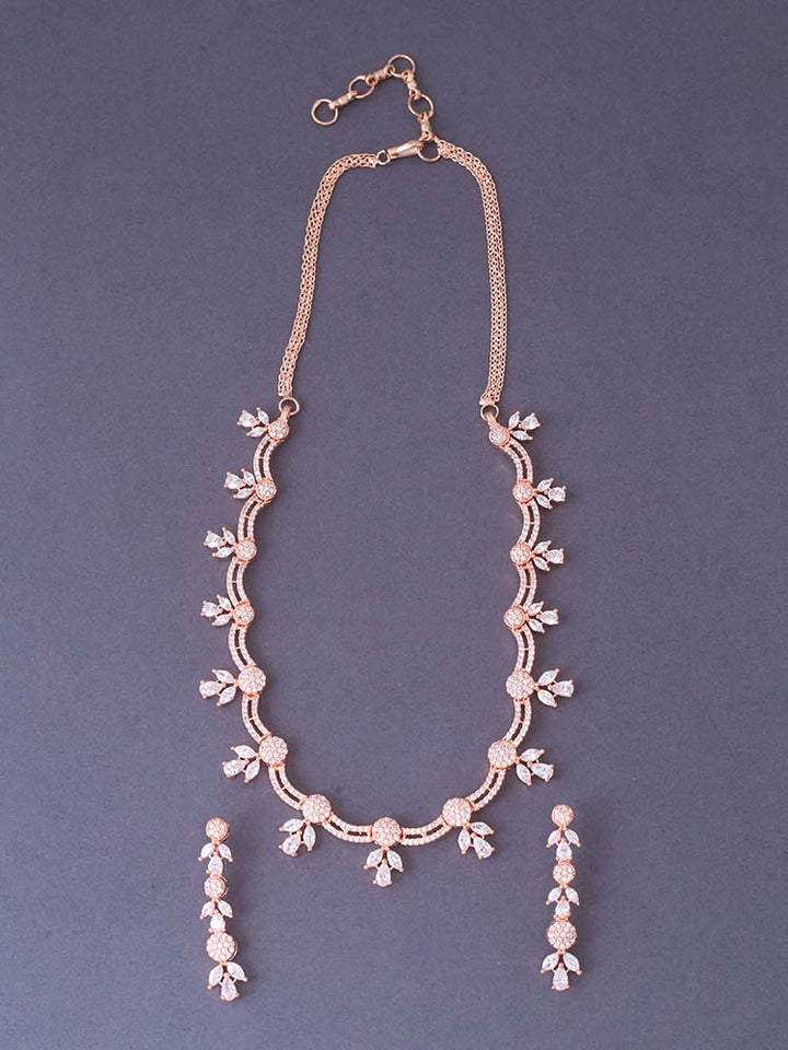Rose Gold Arisha Jewellery Set