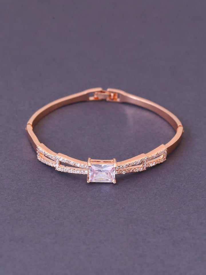 Rose Gold Ariye Zirconia Bracelet