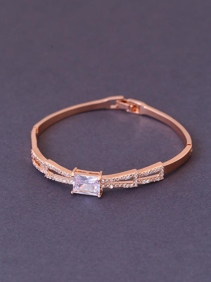 Rose Gold Ariye Zirconia Bracelet