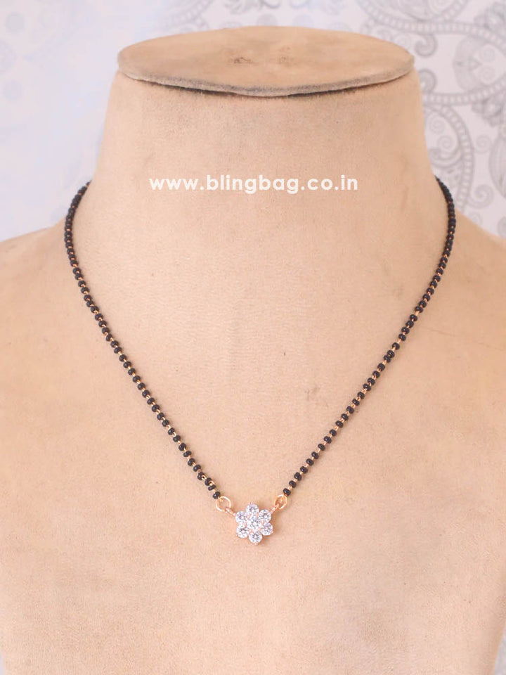 Rose Gold Avalma Mangalsutra