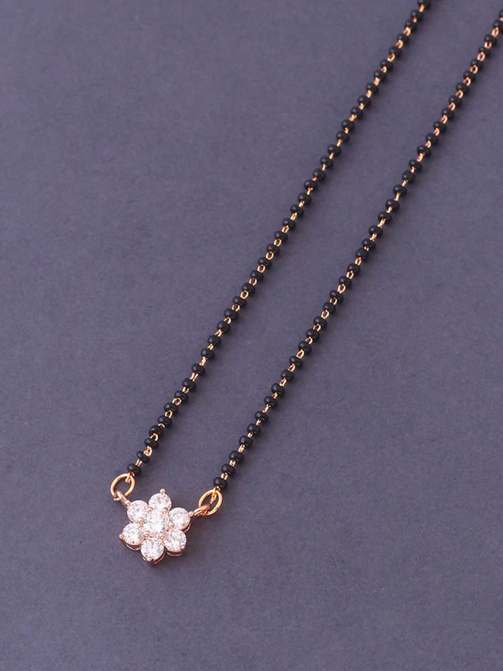 Rose Gold Avalma Mangalsutra