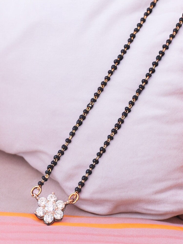 Rose Gold Avalma Mangalsutra