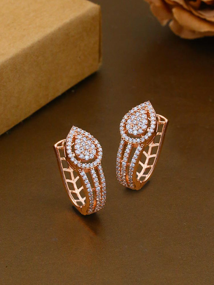 Rose Gold Averie Studs