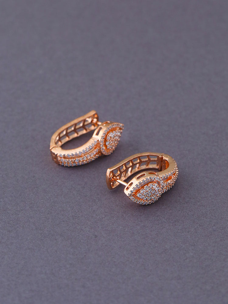 Rose Gold Averie Studs