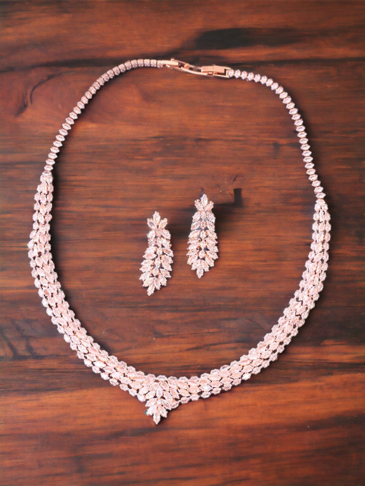 Rose Gold Delaney Jewellery Set
