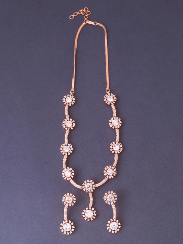 Rose Gold Elegance Jewellery Set