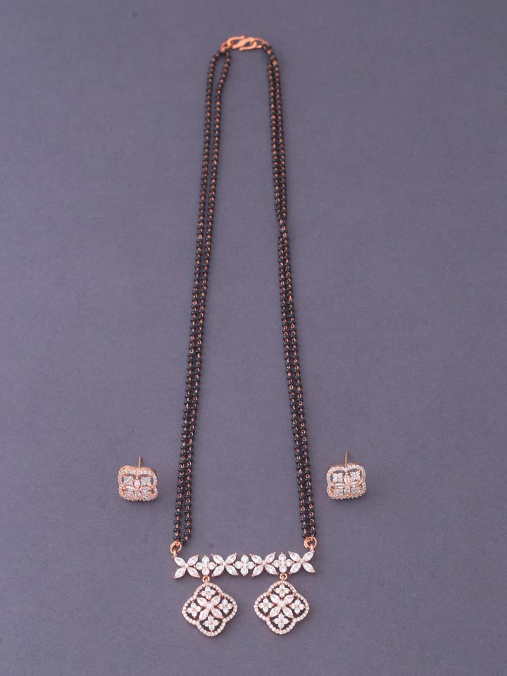Rose Gold Eleni Mangalsutra Set