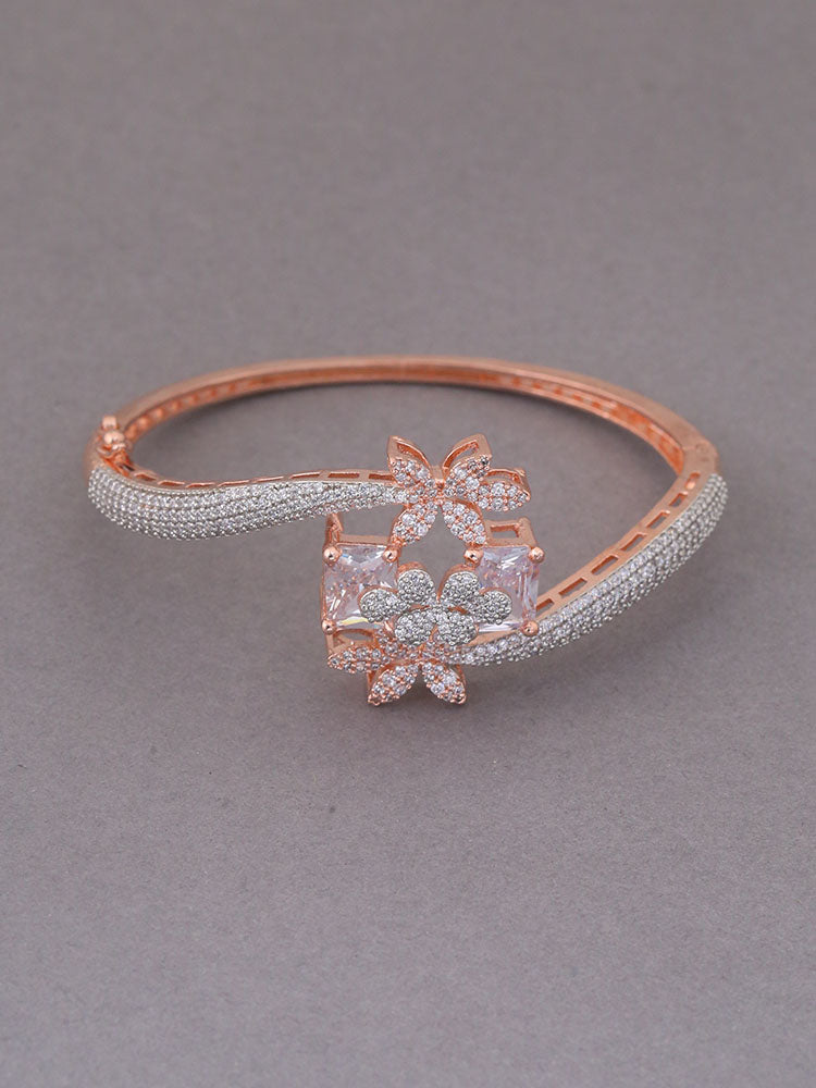 Rose Gold Geona Zirconia Bracelet