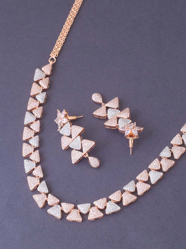 Rose Gold Glafira Jewellery Set