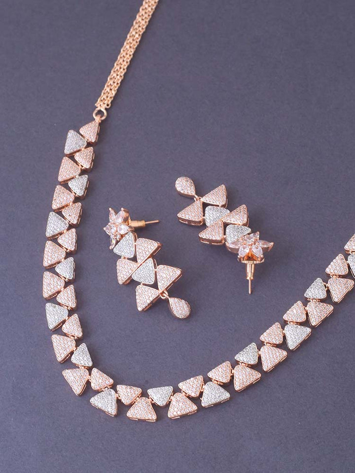 Rose Gold Glafira Jewellery Set