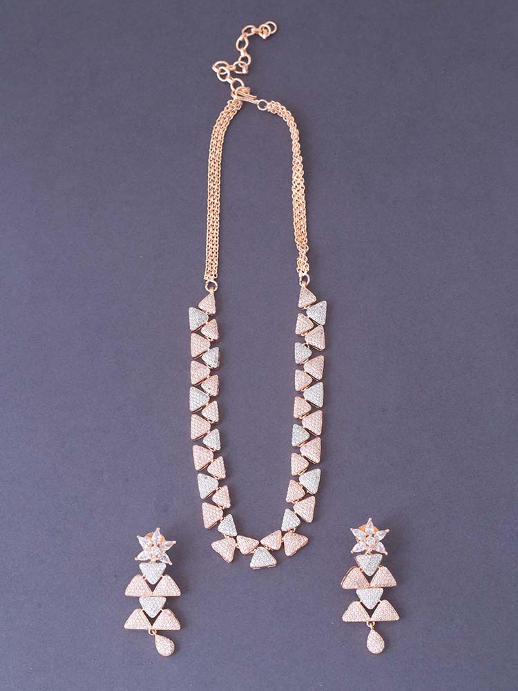 Rose Gold Glafira Jewellery Set